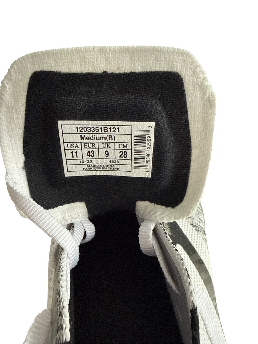BROOKS Levitate 4.0 Men's White, Black, Gray Running Active Sneakers Shoes Sz 11 - Picture 3 of 11